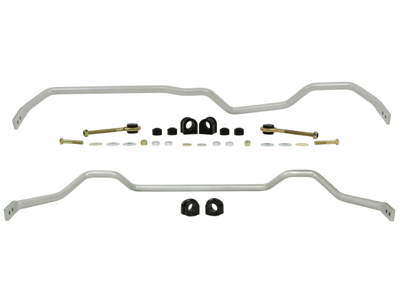 Whiteline 5/87-94 Nissan Skyline R32 GTS/GTS-T RWD Front & Rear Sway Bar Kit 24mm