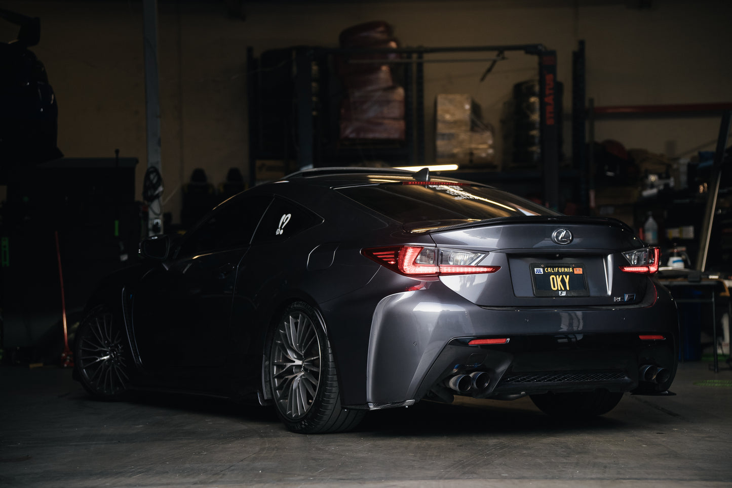 Origin Stryfe | Carbon Fiber Rear Spats - Lexus RC-F 2015+