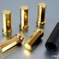 Project Kics Kyokugen Gold 50mm M12X1.50 Heptagon Nut 20 Pieces