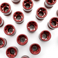 Project Kics Monolith T1 / 07  14x1.50 Lug Nut Set - Red