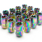 Project Kics Monolith T1 / 06  12x1.25 Lug Nut Set - NeoChrome