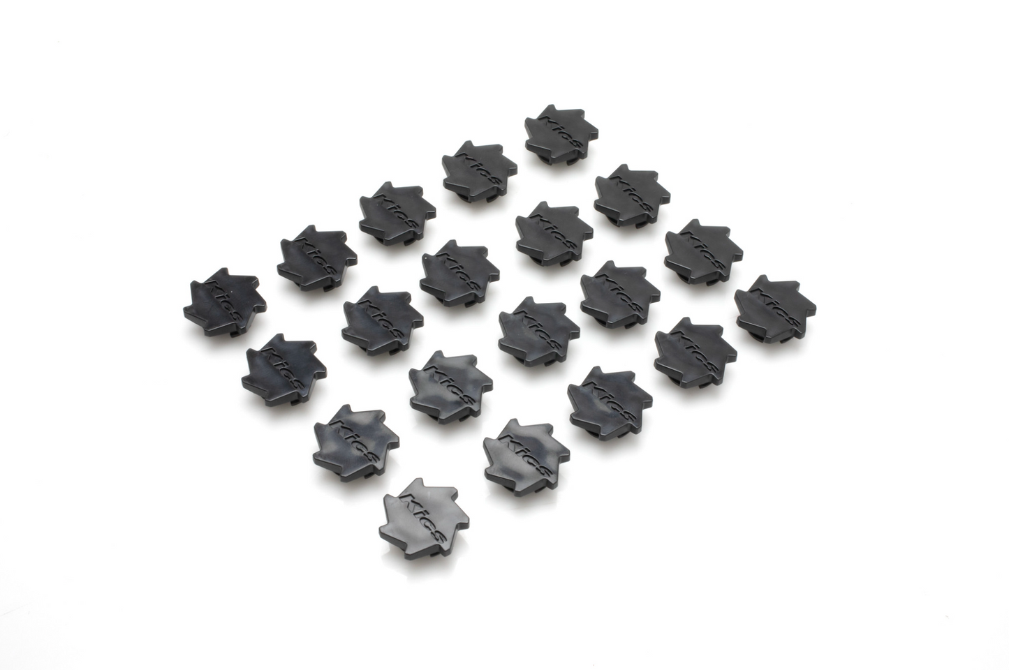 Project Kics Monolith T1/06 M12 Lug Nut Cap Set - Black