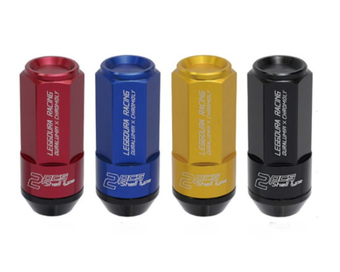 Project Kics Leggudura Shell Type CL53 Lug Nuts M12x1.25 - Gold