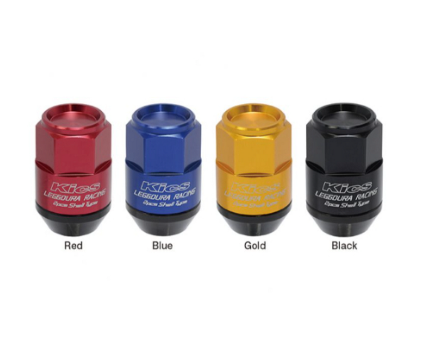 Project Kics Leggudura Shell Type CL35 Lug Nuts M12x1.50 - Gold