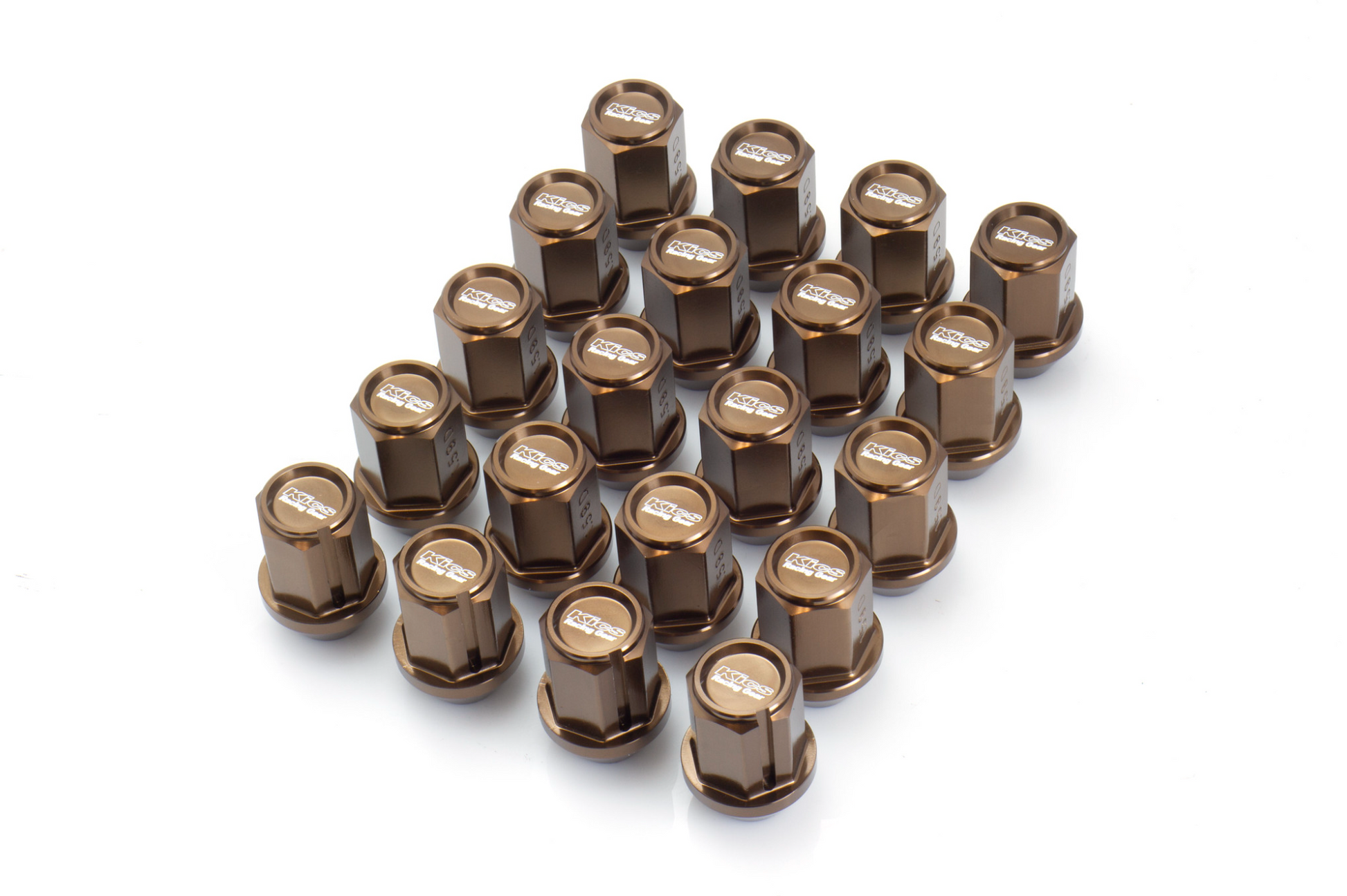 Project Kics Leggdura Racing Nut Set M12x1.25 - Bronze