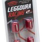 Project Kics Leggdura Racing Valve Cap - Red