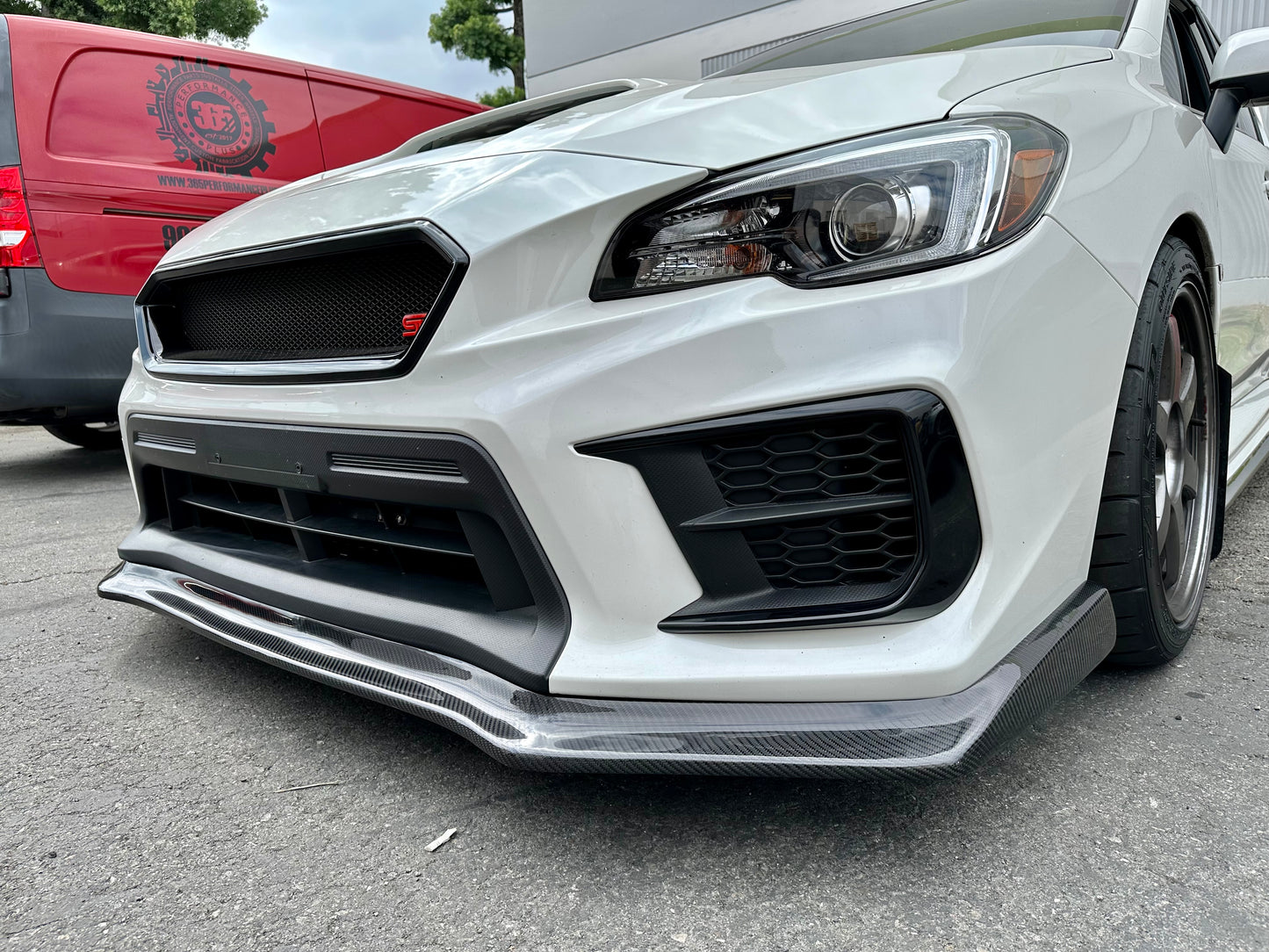 Origin Stryfe | CS Carbon Fiber Front Lip - Subaru WRX/STI 2018-2021