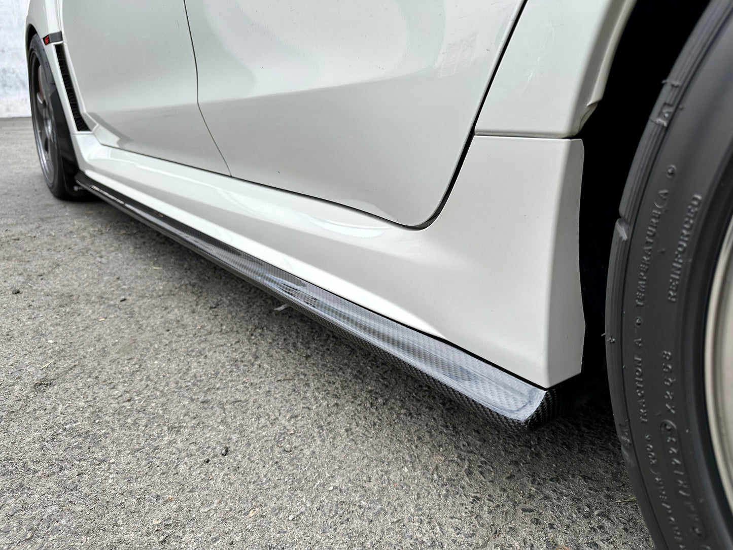 Origin Stryfe | Carbon Fiber Side Skirt Extension - Subaru WRX / STI 2015-2021