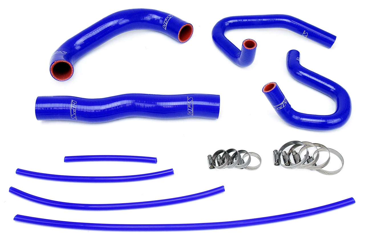 HPS Silicone Radiator and heater hoses Hyundai 2013-2014 Genesis Coupe 2.0T Turbo 4Cyl Left Hand Drive