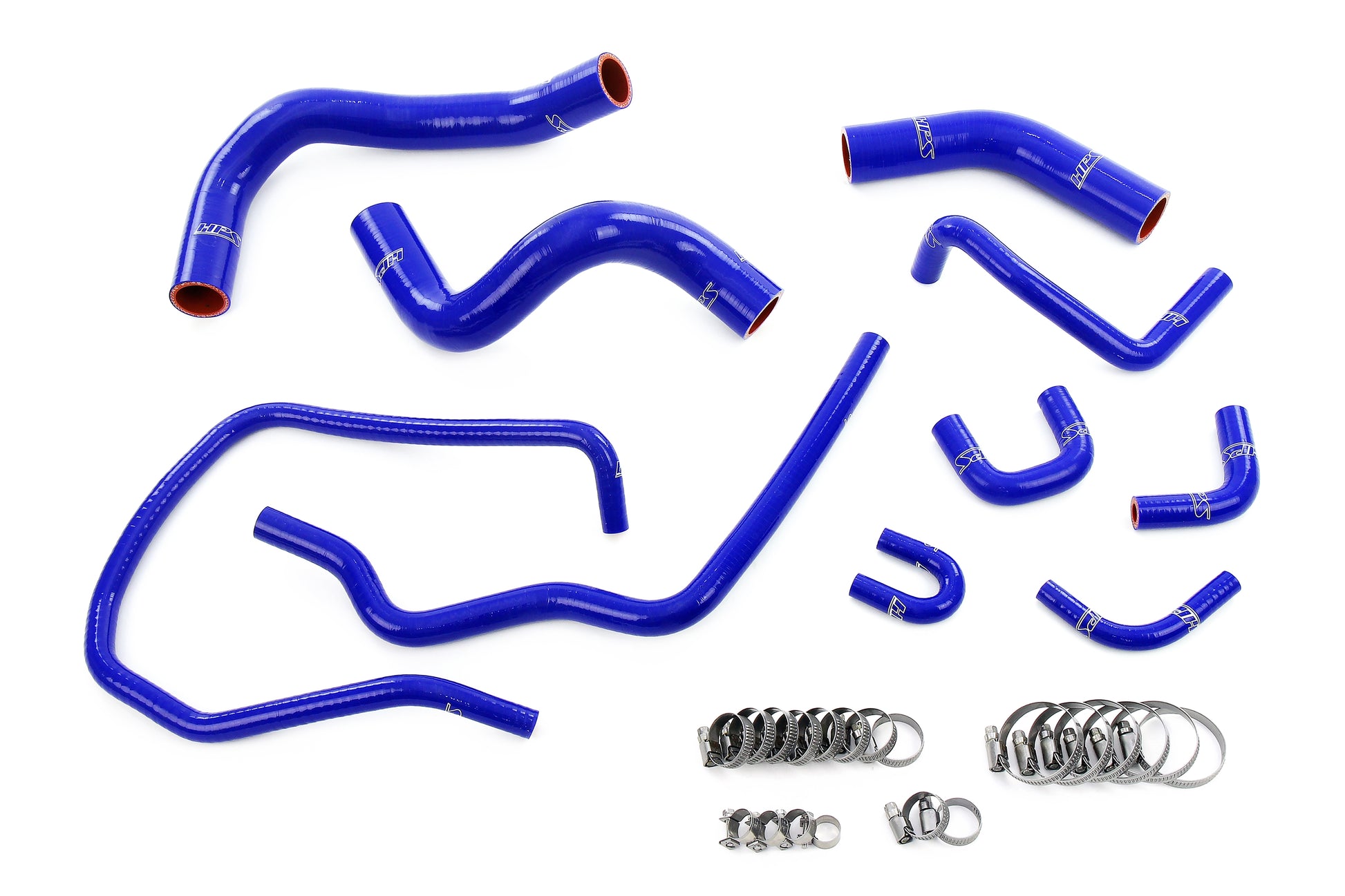 HPS Silicone Radiator, by-pass, throttle body coolant hoses Infiniti 2004-2010 QX56 5.6L V8