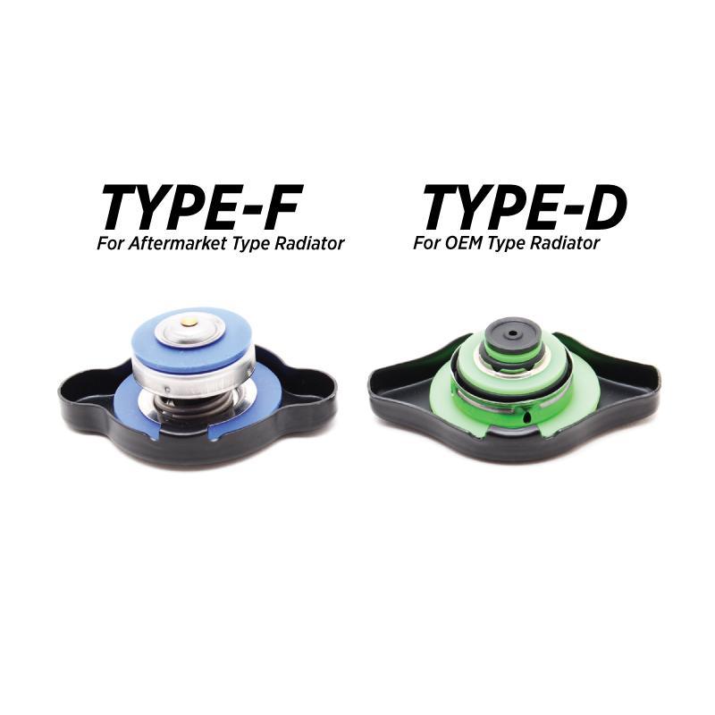 Hybrid Racing Performance Radiator Cap Type F (Blue) HYB-RAC-01-04