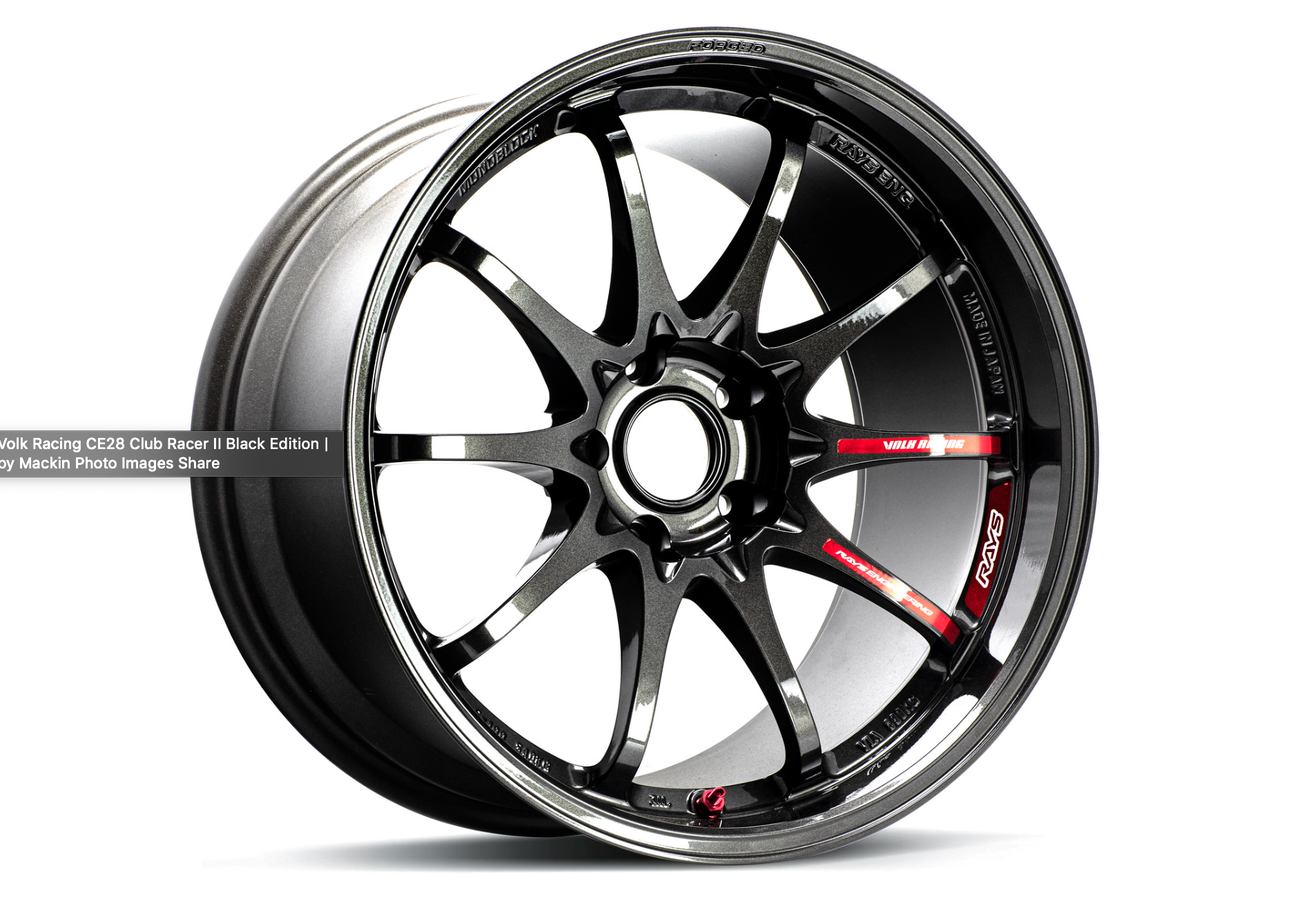 Volk Racing CE28 Club Racer II Black Edition 17x9.5 | 5x114.3