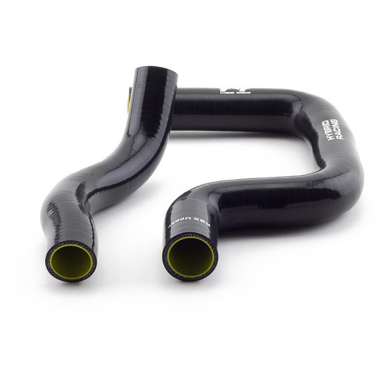 Hybrid Racing Silicone Radiator Hoses (02-06 Acura RSX & 02-05 Civic Si) Black HYB-RAH-01-18